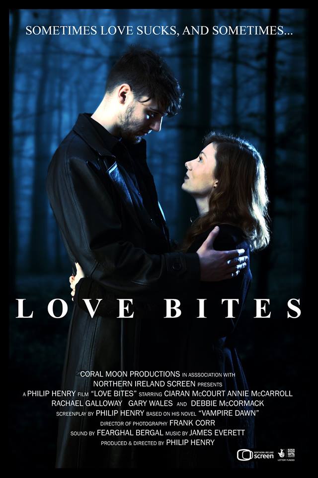 Love Bites poster design by Philip Henry