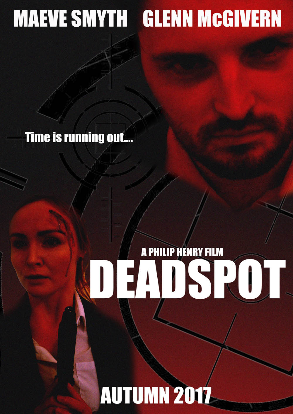 Deadspot poster design by Philip Henry