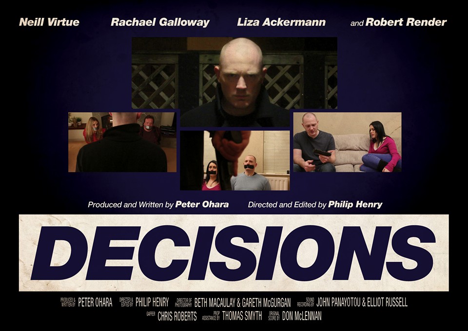 Decisions poster design by Peter Ohara
